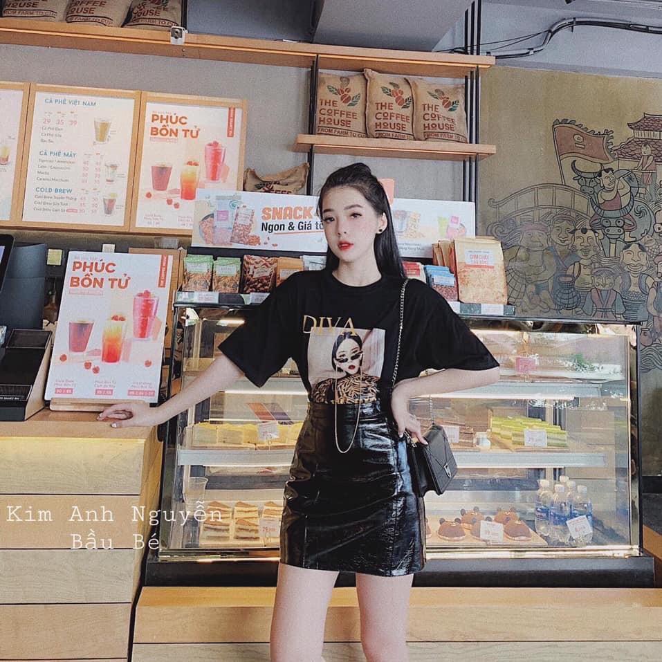 [Quà tặng kèm là 1c dây tóc xinh xắn] [Hàng chuẩn] Chân váy chữ A da bóng QC cao cấp-(Có Video-hình thật) -HinHin | BigBuy360 - bigbuy360.vn