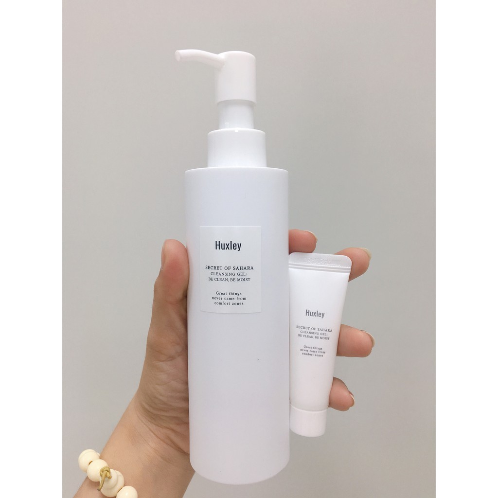 [MINI 10ML] SỮA RỬA MẶT CHIẾT XUẤT XƯƠNG RỒNG HUXLEY CLEANSING GEL