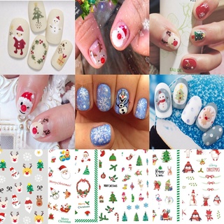 Mới Decal Dán Móng Hoạ Tiết Giáng Sinh