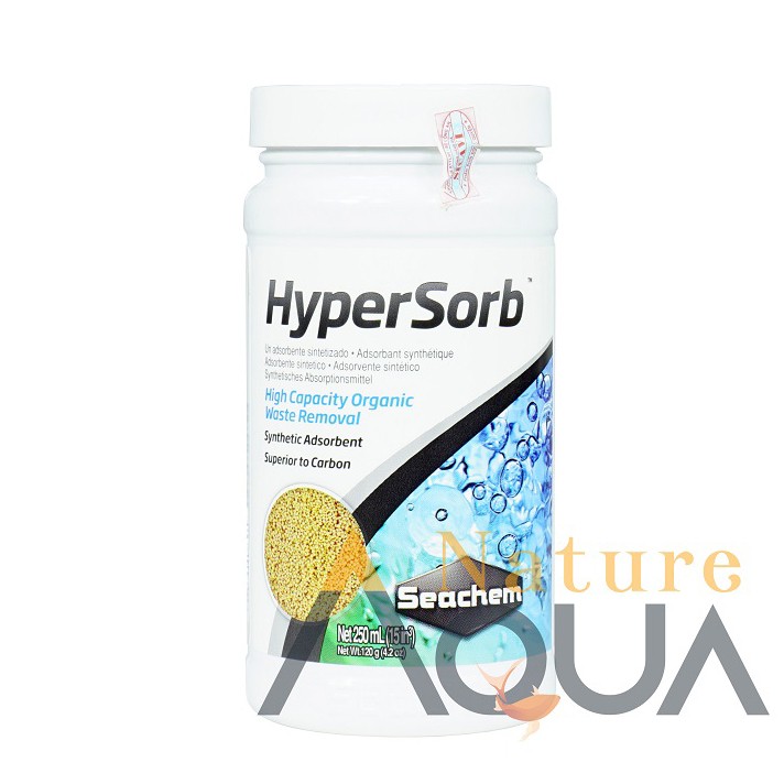 SEACHEM HYPERSORB 250ml - VẬT LIỆU LỌC HẤP THỤ CHẤT HỮU CƠ 250ml