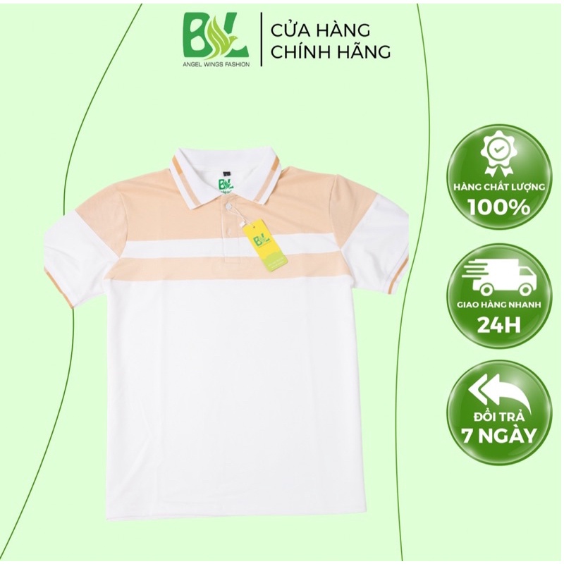 Áo Thun PoLo BL fashion Kiểu Trơn Pha Màu Cá Tính