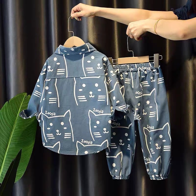 Bộ Quần Áo Mùa Hè Chất Lụa Cực Xịn Cho Bé Trai Và Bé Gái | Voi Kid VN