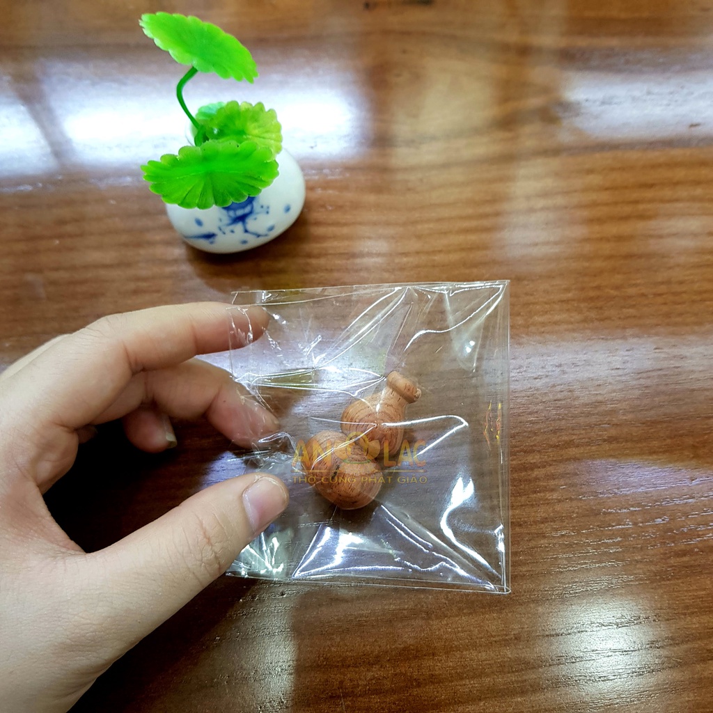 Hồ Lô Gỗ Kẹp Nhang Trầm (HÀNG TẶNG KHÔNG BÁN)