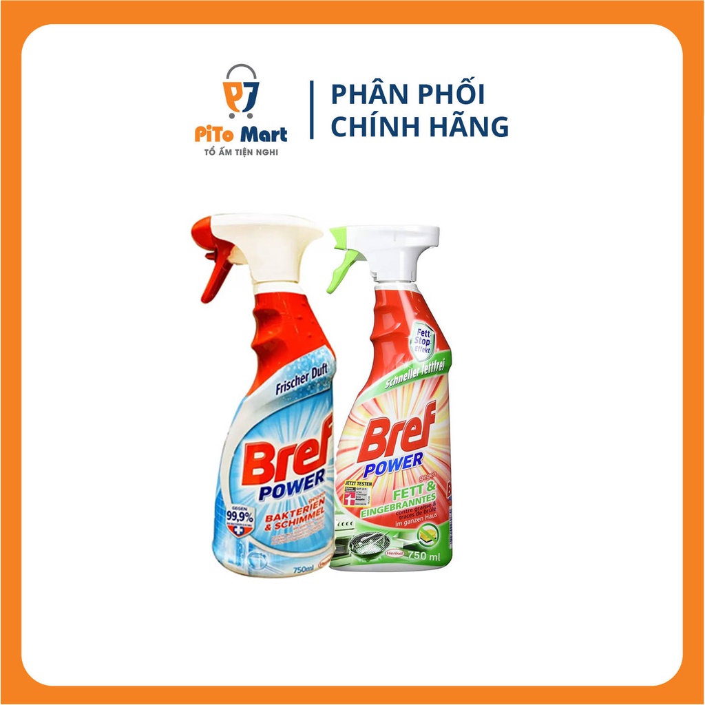 Nước Vệ Sinh Tẩy Rửa Bref Power Đa Năng Nhập Khẩu Chính Hãng Đức