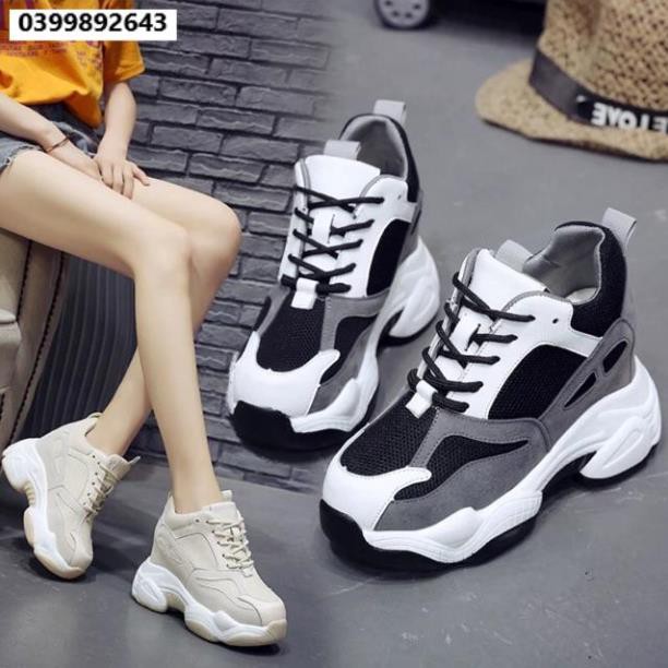 Giầy đế độn nâng chiều cao 10 phân hàng nhập cực nhẹ cực êm ( hàng ORDER)