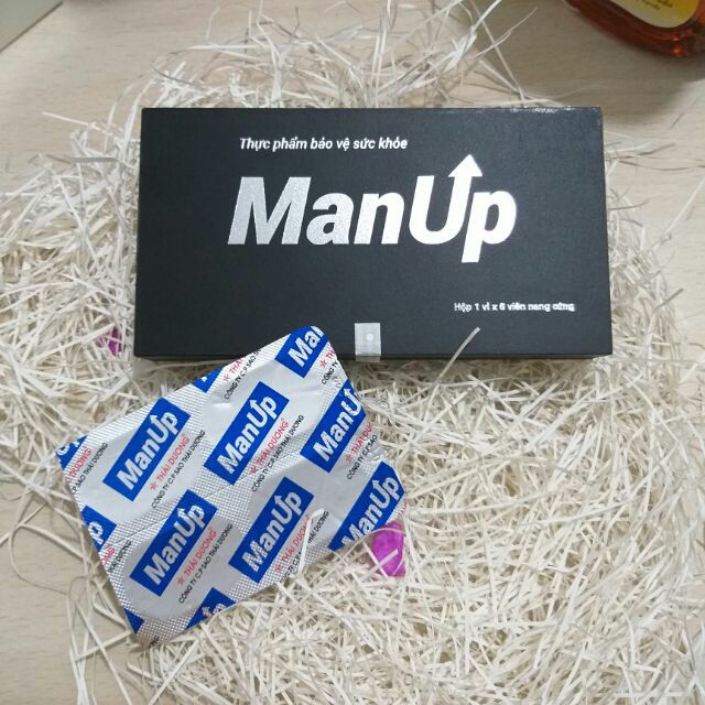 ✅(CHÍNH HÃNG) ManUp thế hệ thứ 2 cải tiến từ Rocket 1h - Mạnh hơn gấp 3 lần Rocket 1 giờ - Hộp 6 viên