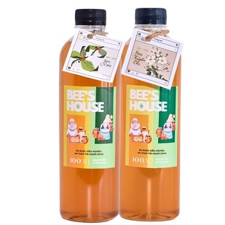 Combo 2 chai mật ong nguyên chất Bee's House 500ml