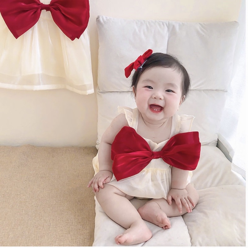 Bodysuit cho bé_Body nơ cánh tiên xinh xắn điệu đà cho bé gái