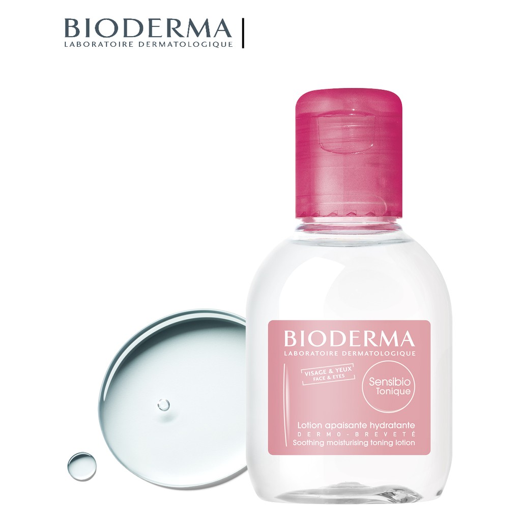 Nước hoa hồng Bioderma Sensibio Tonique 100ml