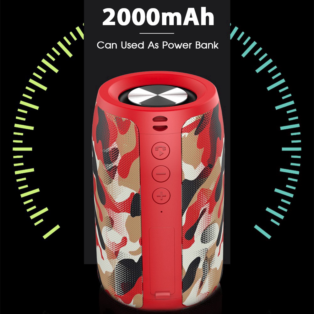 Loa Bluetooth không dây ZEALOT S32 âm thanh nổi siêu trầm mini di động