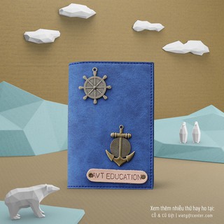 Ví Đựng Hộ Chiếu Màu Xanh Lam Đậm