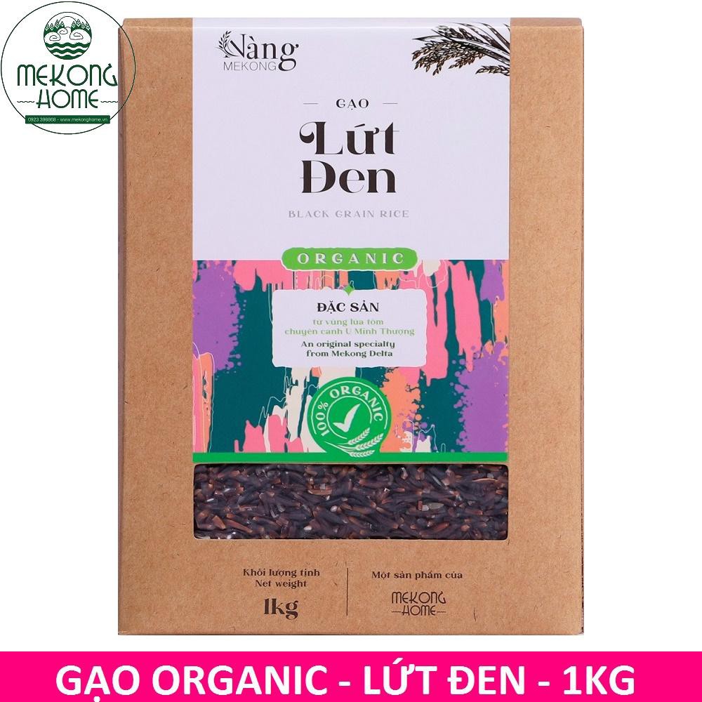 COMBO 2kg - Gạo Hữu Cơ - Gạo LỨT ĐEN - Nàng MEKONG - 100% Organic - MEKONG HOME