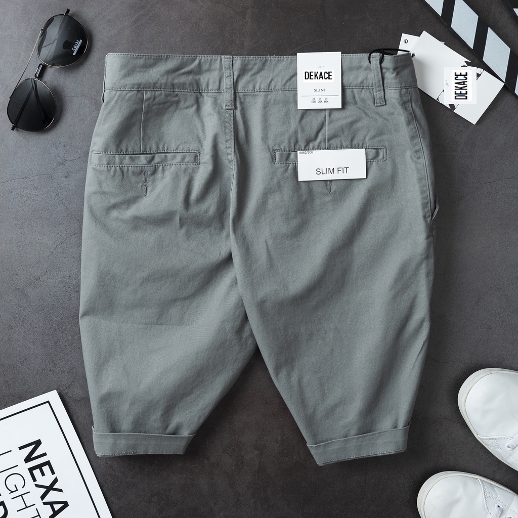 Quần Short Kaki Nam Chất Co Giãn Mềm Xịn