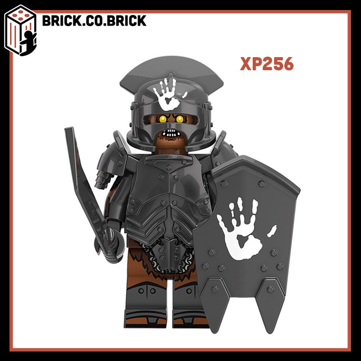 KT1033 -Đồ chơi lắp ráp minifigure nhân vật lego lính gác trong phim truyện Lord of the rings - Trung cổ kèm Phụ kiện