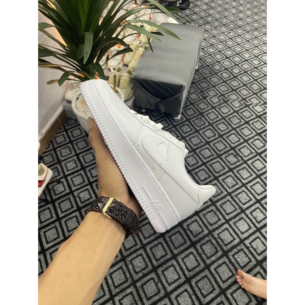 Giày Force trắng thấp cổ - giày sneaker air force one bản trung nam nữ | BigBuy360 - bigbuy360.vn
