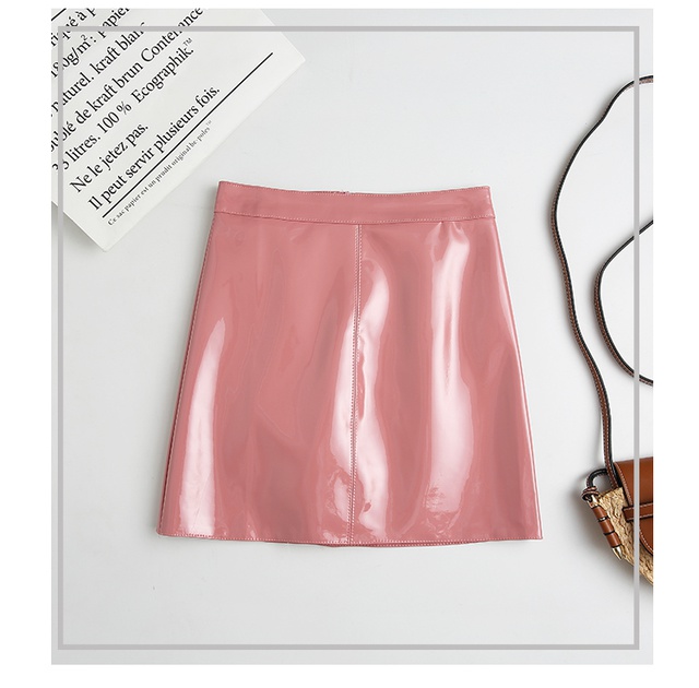 CHÂN VÁY DA BÓNG TRƠN MS12286 | BigBuy360 - bigbuy360.vn