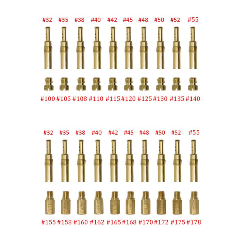 Bộ 20 Phụ Kiện Chế Hòa Khí GY6 CVK PWK PE