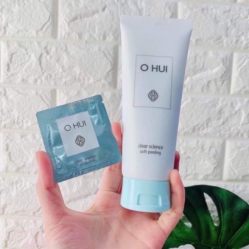 Combo 5 gói sample tẩy tế bào chết sáng da ohui dạng kì