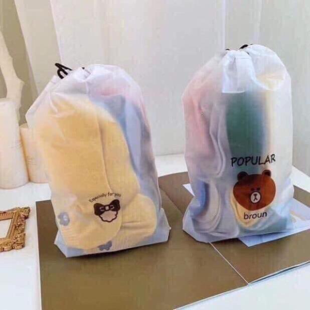 Sét/10 Đôi Tất Nữ Cổ Ngắn Hình Gấu CuTe