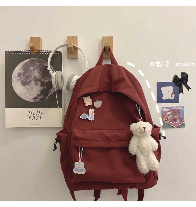 Balo đi học đựng vừa laptop 14 inch phong cách Nhật Bản Hàn Quốc thời trang cho nữ sinh