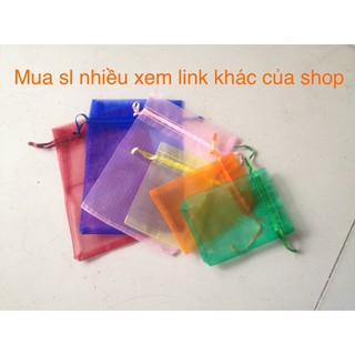 Túi voan dây rút nhiều màu nhiều size - phí cho 1 cái mẫu sản phẩm