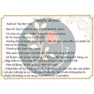[Hàng Tây Ban Nha]Nước tẩy trang Endocare Micellar Solution Agua Micelar date 10/2026