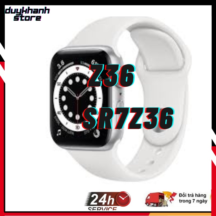 Đồng Hồ Thông Minh SR7 Z36,Màn Hình Tràn Viền Theo Dõi Sức Khỏe,Nghe Gọi,Nhận Thông Báo,Kháng Nước IP67,Thay Hình Nền BH