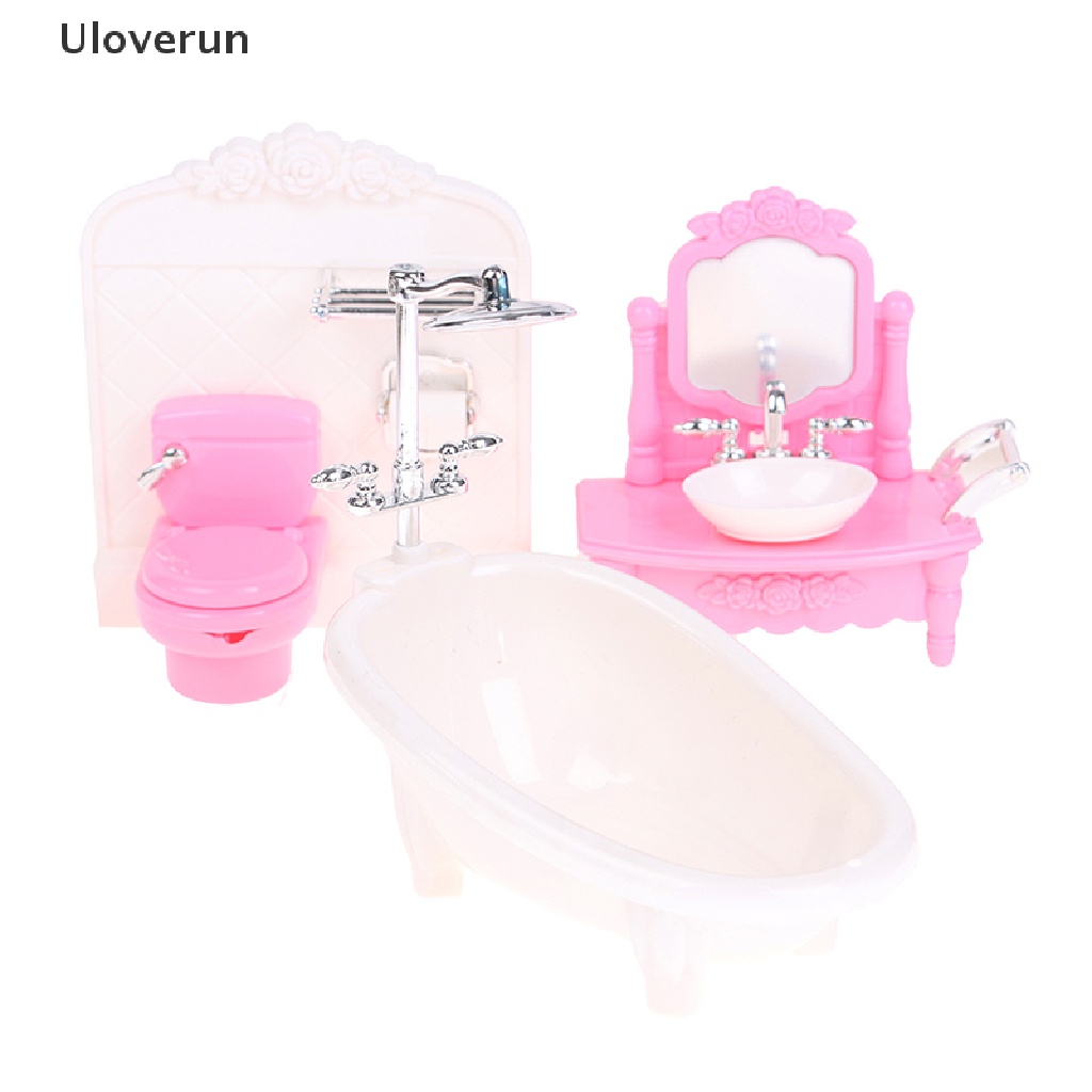 Mô Hình Bồn Cầu Xinh Xắn Cho Búp Bê