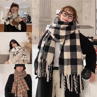 Khăn len nữ,choàng cổ cao cấp Cashmere, khăn Hàn Quốc đẹp giữ ấm mùa đông