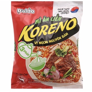 Mì koreno vị bò cay paldo 75g