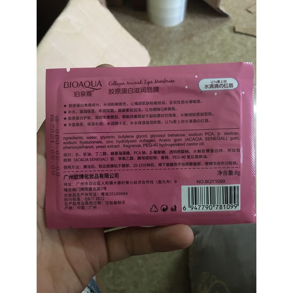 Sỉ 10 mặt nạ môi