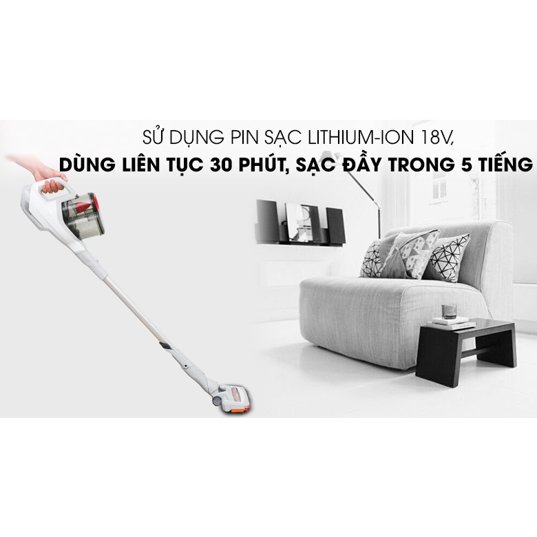 FC6723 -  Máy hút bụi cầm tay Philips FC6723 - Bộ lọc EPA 10 - Hàng chính hãng - Smart House