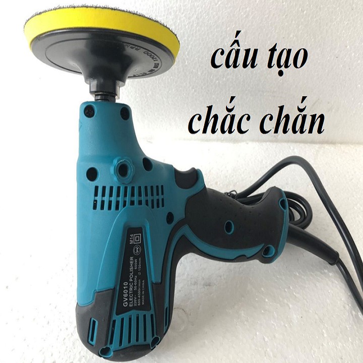 Máy đánh bóng MKT GV6010-Công suất 600W-Có chỉnh tốc-Hộp nhựa