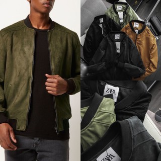 | Ảnh Thật | Áo Bomber Jacket Za.Ra Classic