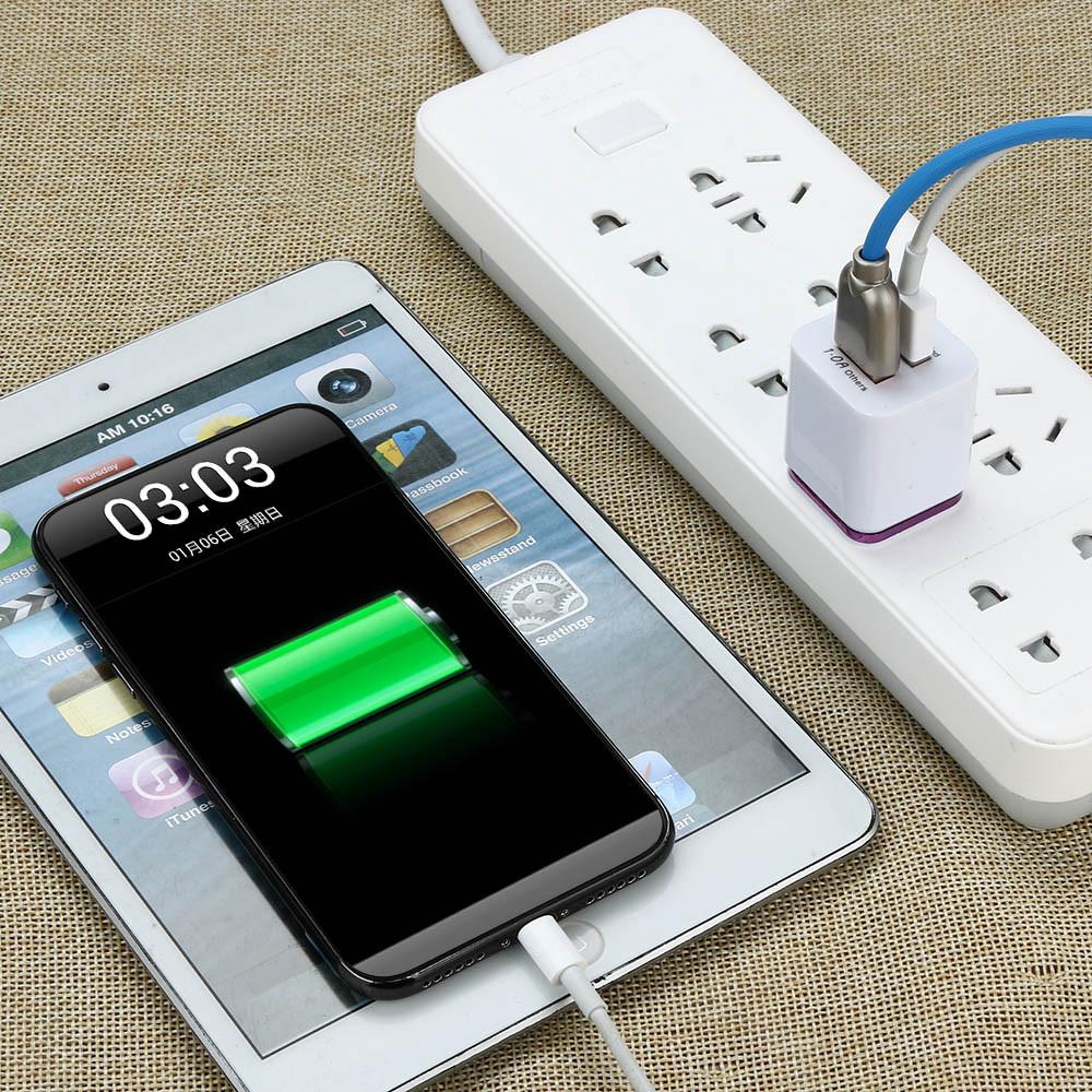 Củ sạc nhanh 5V / 2A 2 cổng USB
