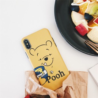 S710👐Iphone7/7P/8/8P/X Phone ỐPs Winnie The Pooh Soft Shell IMD Protective ỐPs