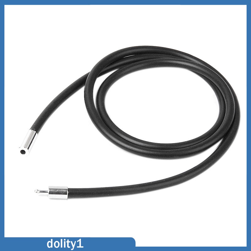 Vòng cổ cao su đen 3mm 14" 16" 18" 22" 24"