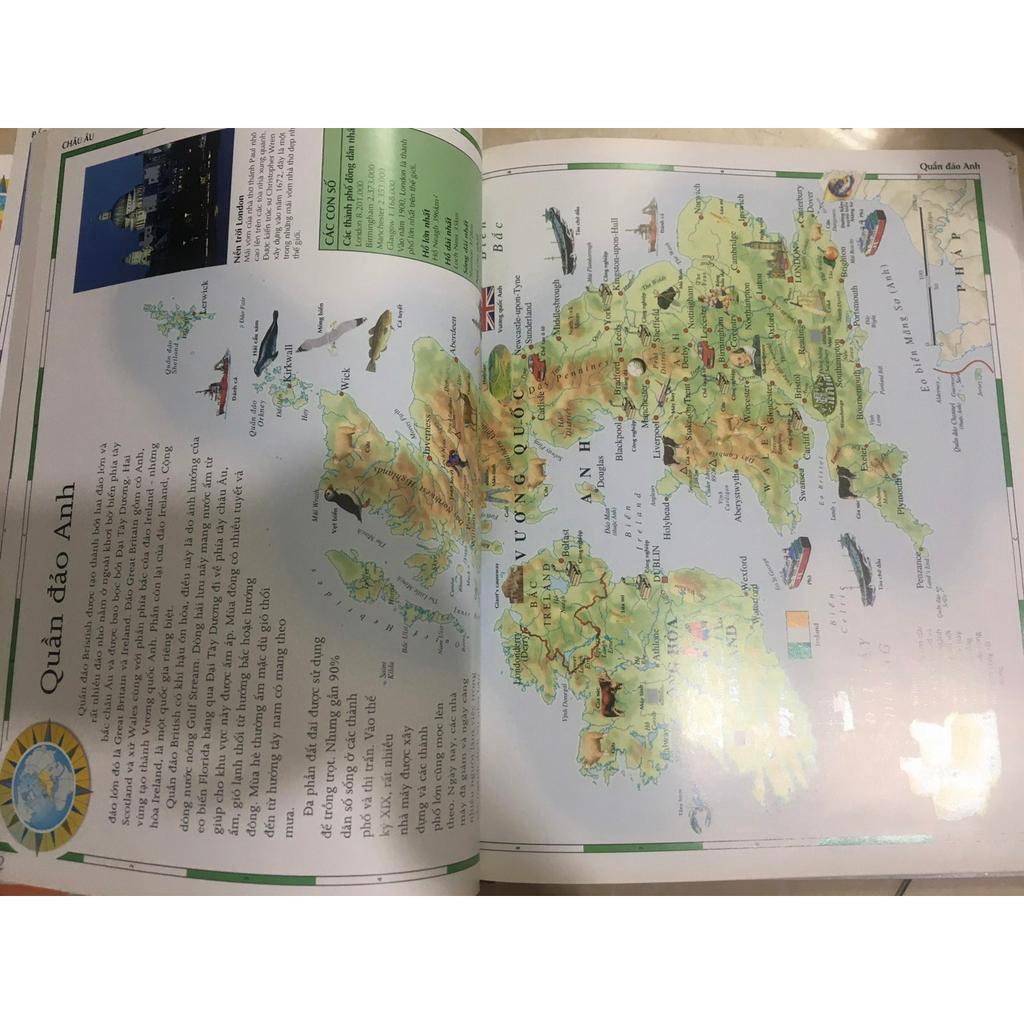 Sách - Atlas Cho trẻ Em