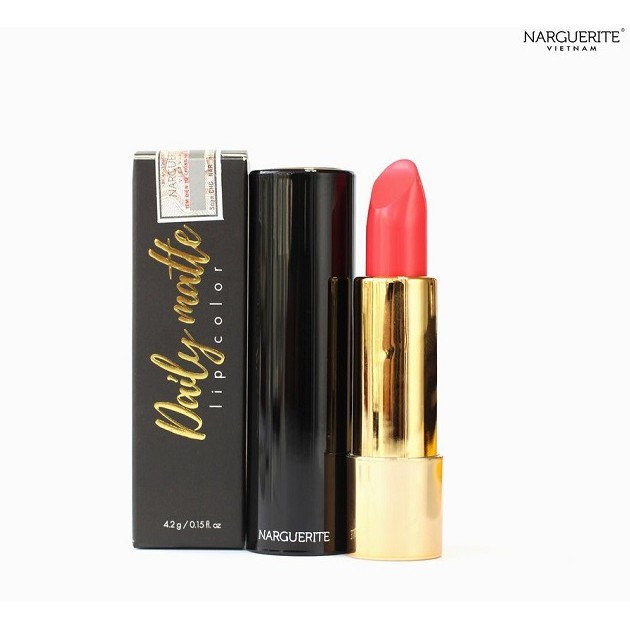 Son thỏi bán lì Daily Matte Lip Color Narguerite - ĐÔI MÔI QUYẾN RŨ, SẮC MÀU THỜI TRANG