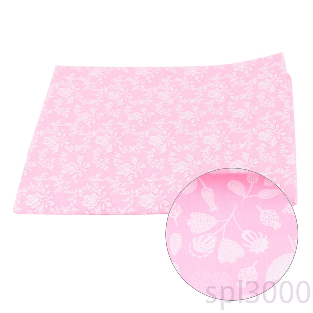 Set 6 tấm vải họa tiết xinh xắn kích thước 50x40cm tiện dụng để làm thủ công