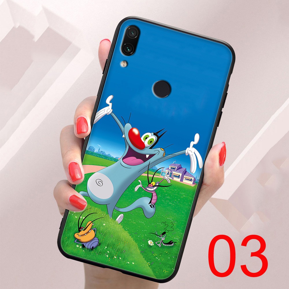 Ốp Lưng Mềm Màu Đen In Hình Gián Dùng Cho Xiaomi Redmi Note 10 K40 8a 9a 9c Poco X2 Pro Max