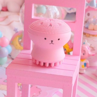Cọ rửa mặt bạch tuộc cao su mềm tẩy sạch da chết 🍓