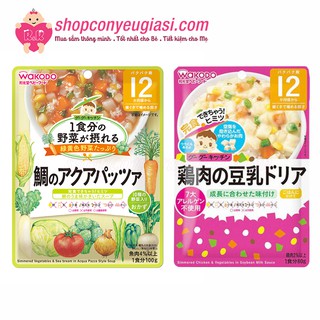 Cháo Gói Wakodo Cho Bé Từ 12 Tháng Tuổi - Date 07/2020