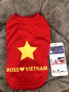 ❤️🧧ÁO CỜ CHO CHÓ MÈO🧧❤️