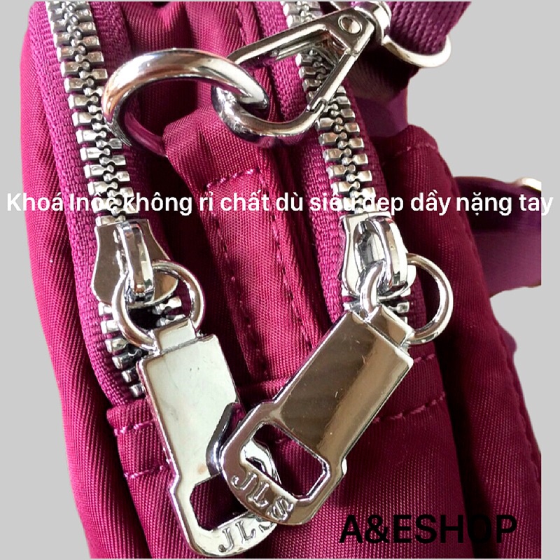 Túi Xách Nữ Đeo Chéo Đựng Điện Thoại Túi Vải Dù Cao Cấp Loại Đẹp - A&ESHOP 8508