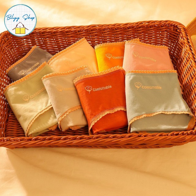 [Hàng Loại 1] Quần Lót, Quần Chíp Nữ Cotton Y Tế Kháng Khuẩn Ôm Eo, Co dãn, Thoáng Mát