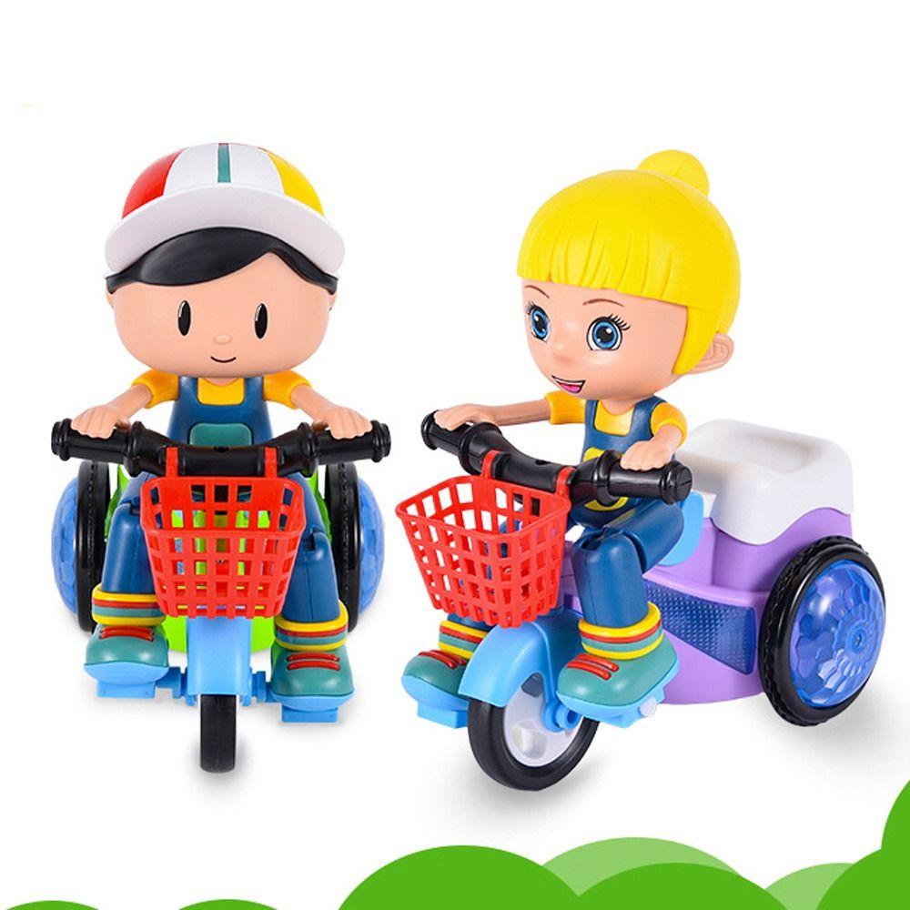 Giovanni Đồ Chơi Mô Hình Xe Ba Bánh Chạy Bằng Pin Dễ Sử Dụng Làm Quà Tặng Sinh Nhật Giáng Sinh Chạy Bằng Điện Có Nhạc Cho Bé