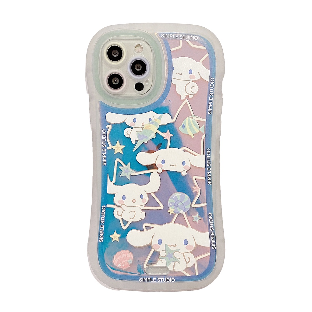 Ốp Điện Thoại Hình Mèo Và Thỏ Chống Sốc Cho iPhone 14 / 13 / 12 / 11