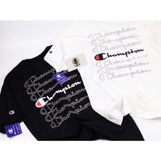[CHÍNH HÃNG] ÁO CHAMPION 7 LINE TRẮNG ĐEN
