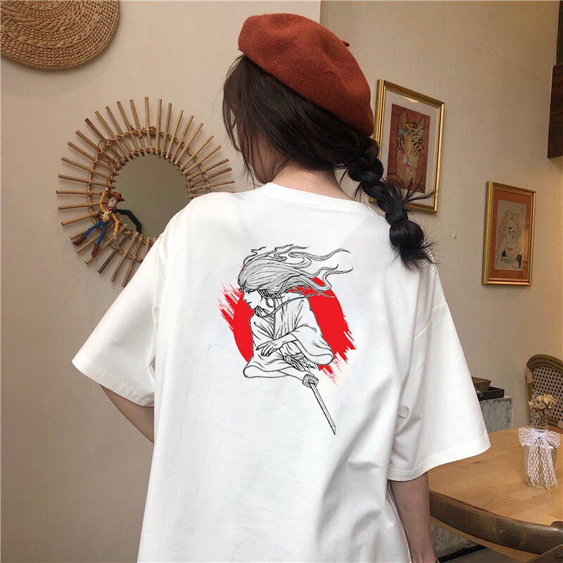 Áo thun tay lỡ nữ form rộng Samurai form rộng vải dày mịn 2020T1866